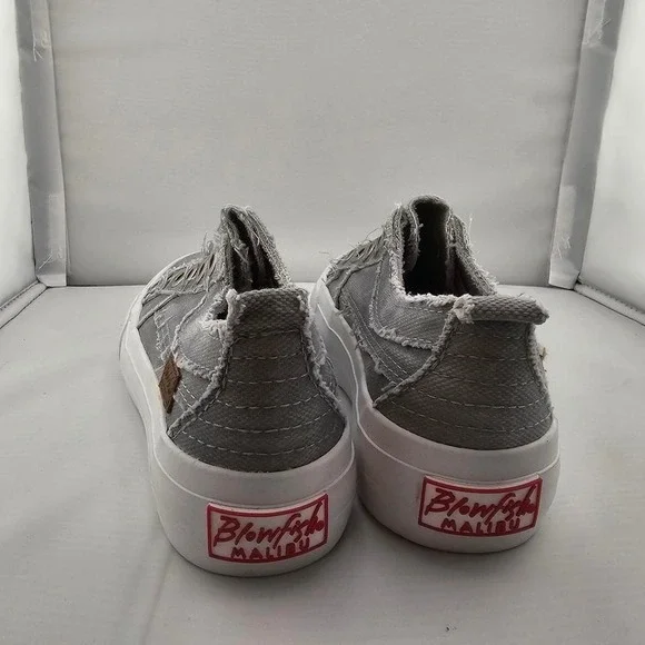 Blowfish Malibu Lunar Smoked 3982 Platform Sneakers Slide-in Kids 12 New W/O Box - Picture 3 of 8